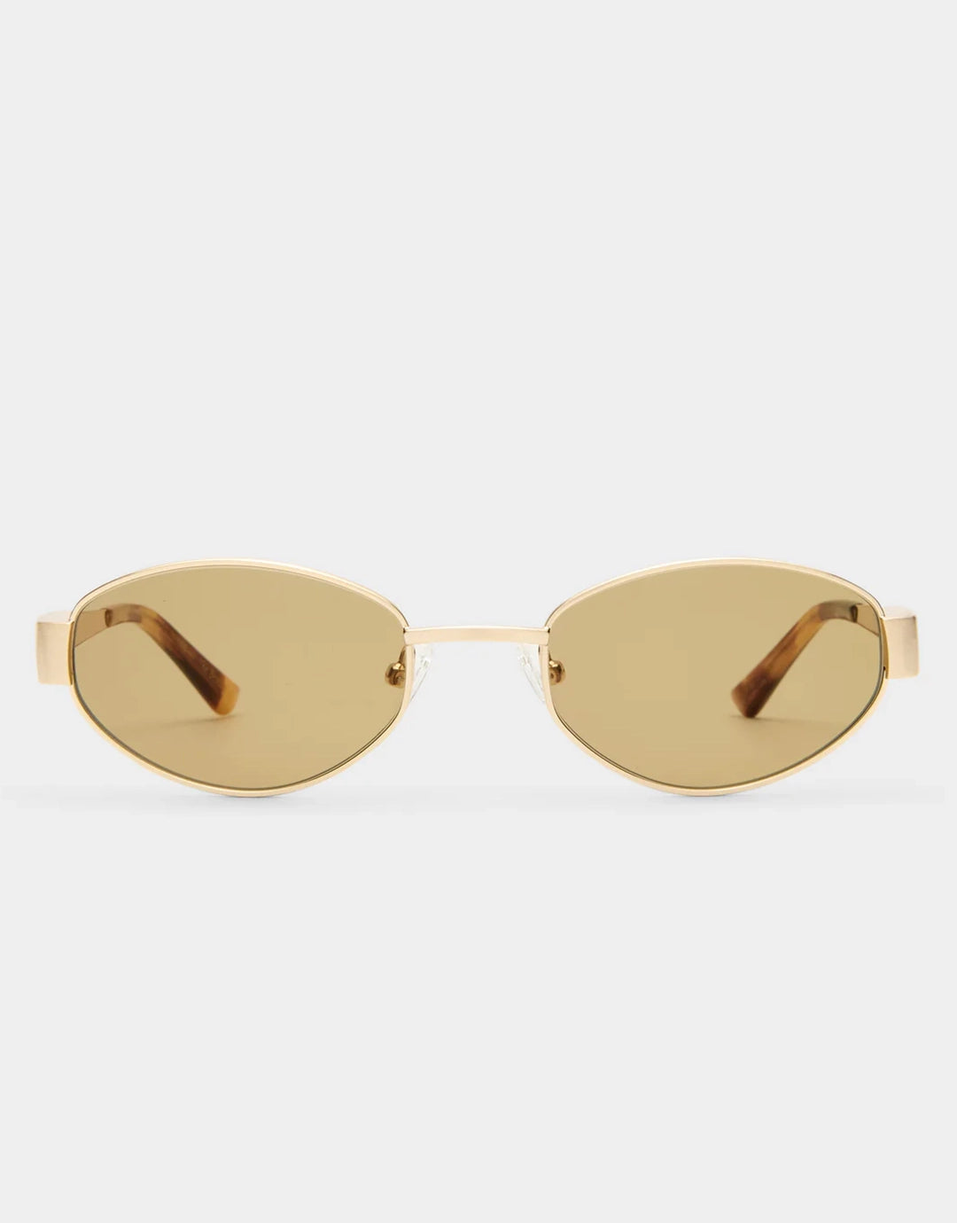 The Boston Sunglasses - Brushed Gold