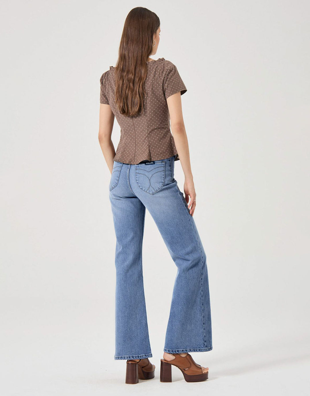 Stella Eastcoast Flare Denim Jeans - Dakota Blue