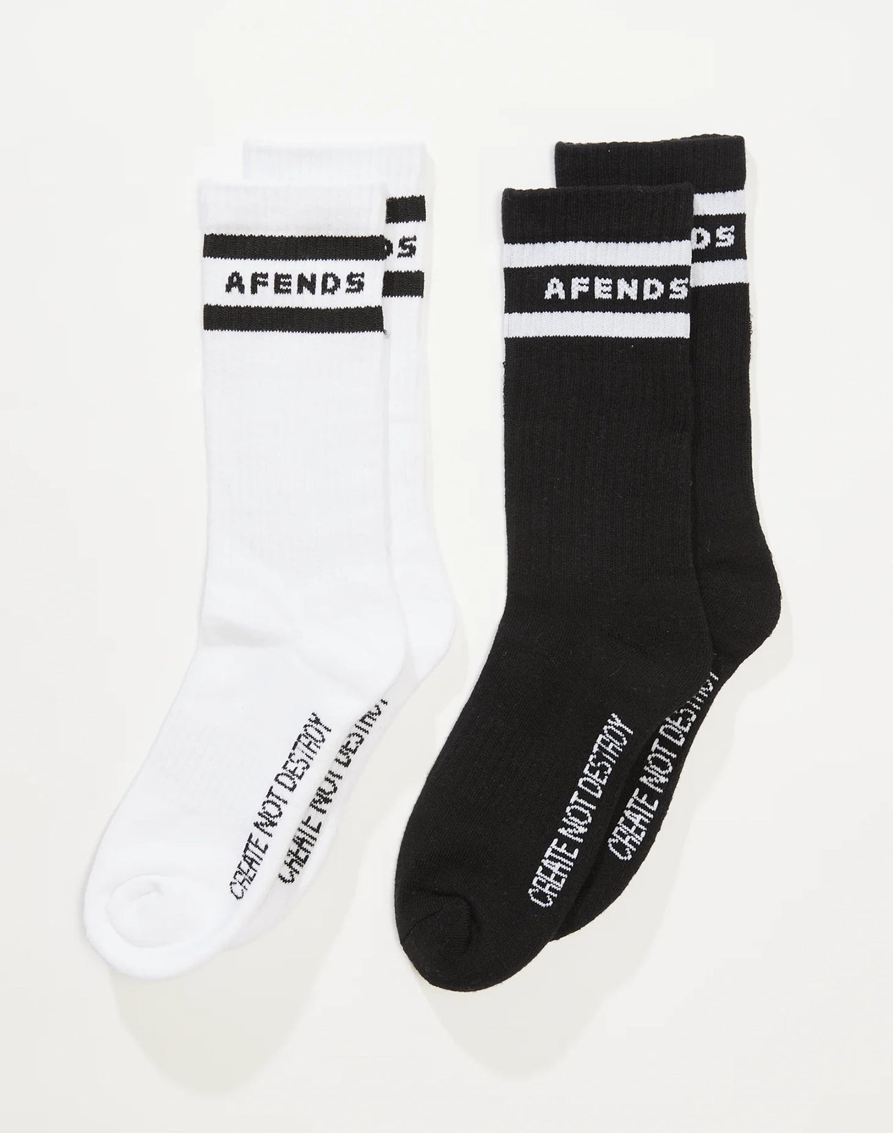 Create Not Destroy Socks - Two Pack