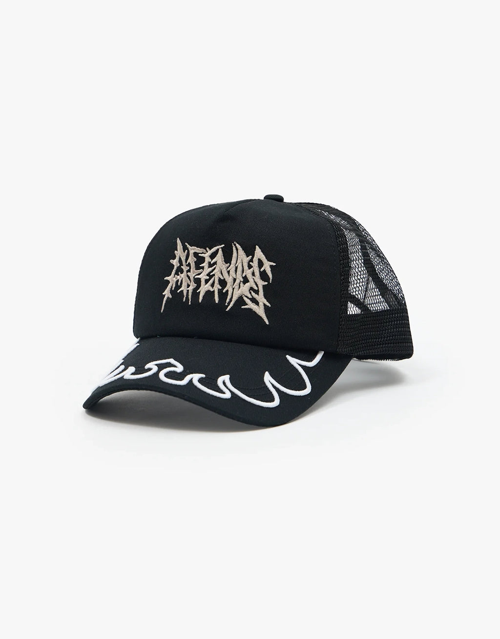Rising Trucker Cap - Black