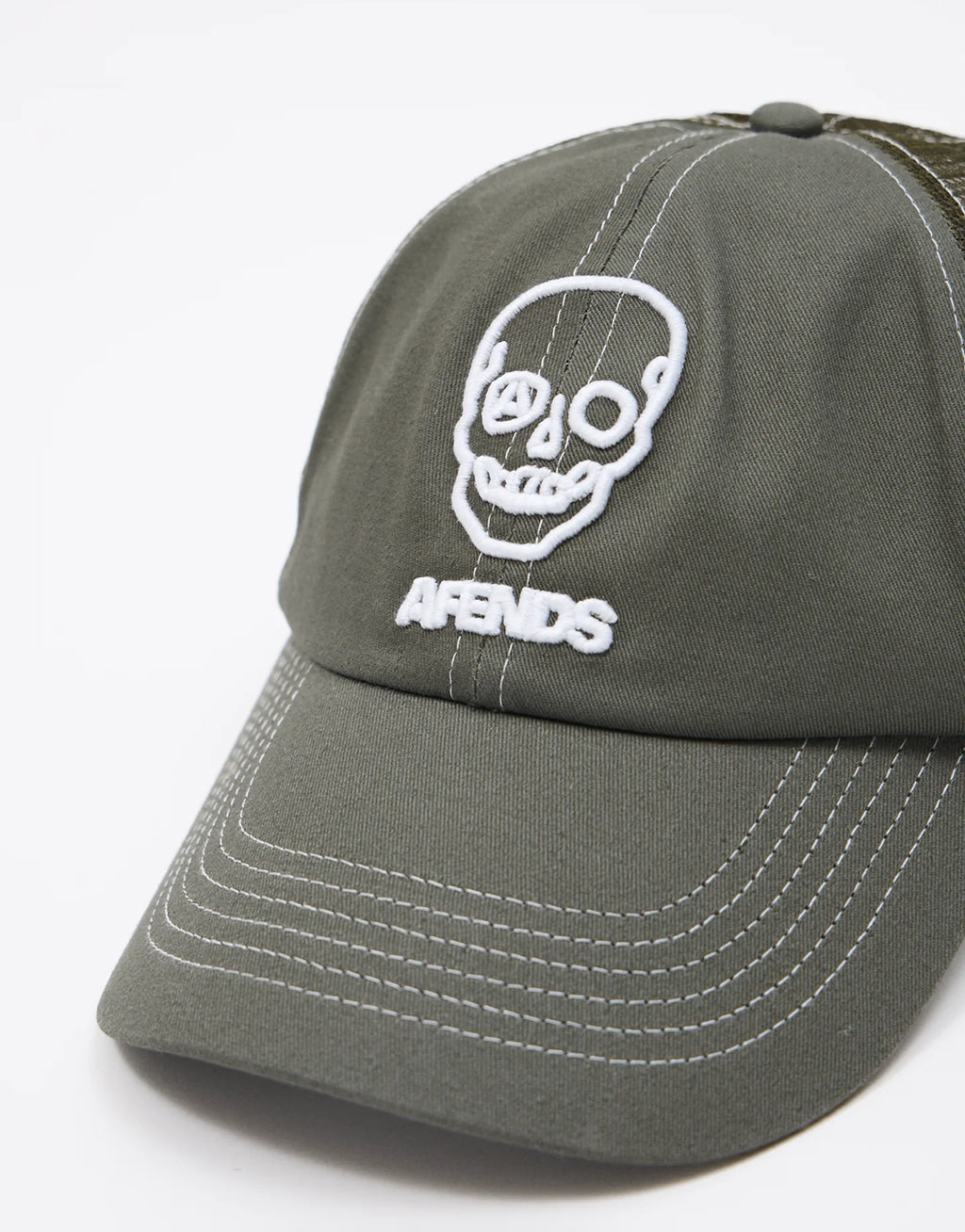 Skeletor Six Panel Mesh Cap - Sycamore