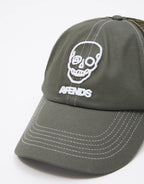 Skeletor Six Panel Mesh Cap - Sycamore by Afends - view 2