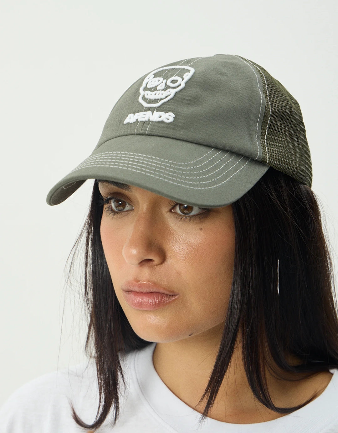 Skeletor Six Panel Mesh Cap - Sycamore