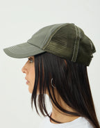 Skeletor Six Panel Mesh Cap - Sycamore by Afends - view 6