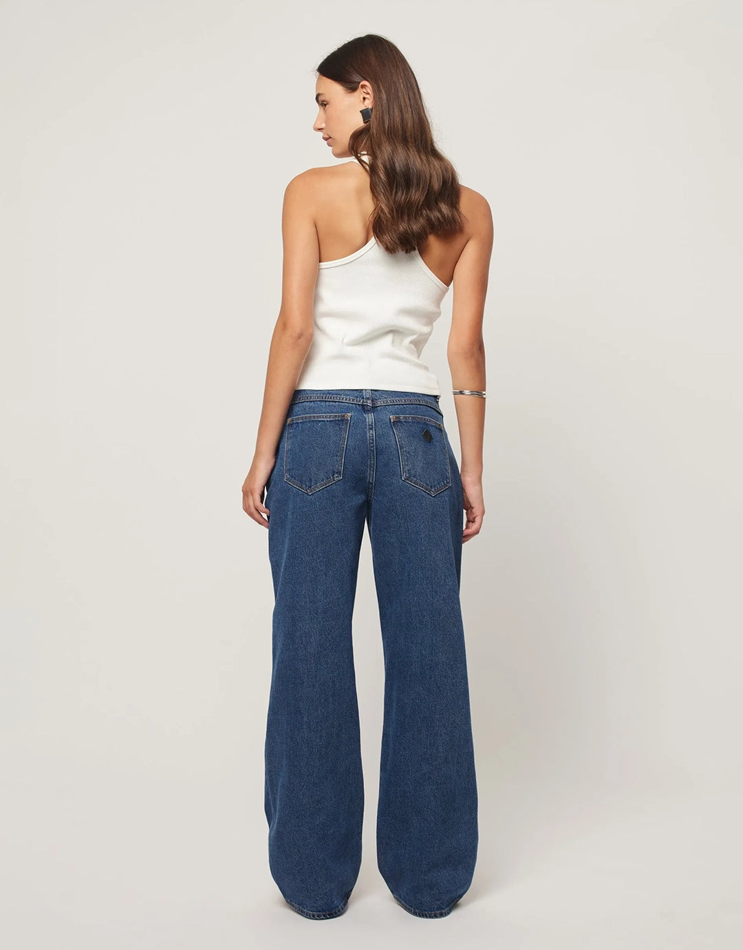 95 Bella Baggy Jeans - Mid Blue
