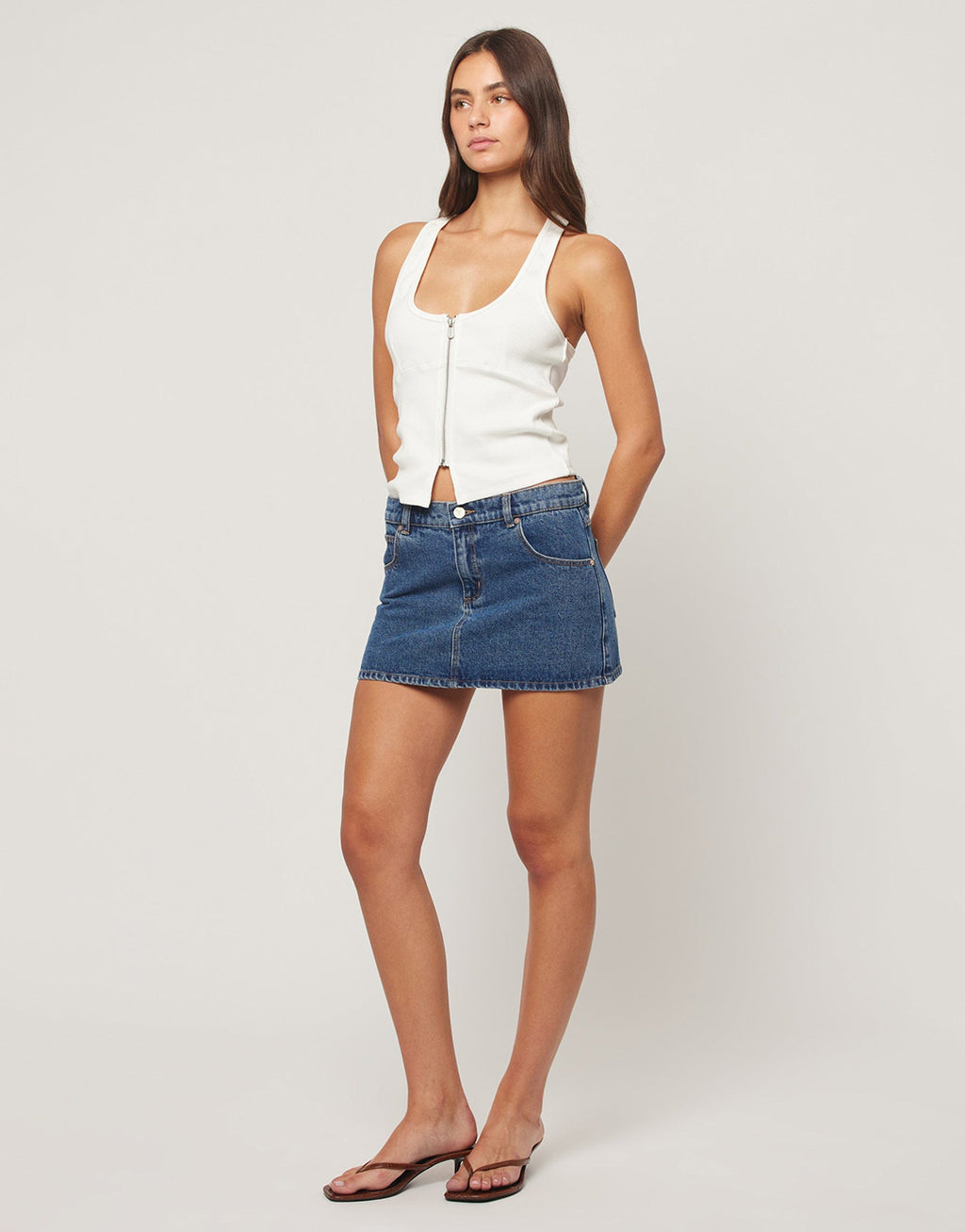 99 Bella Denim Skirt