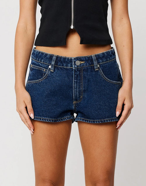 99 Low Denim Shorts - Tara by Abrand - view 2