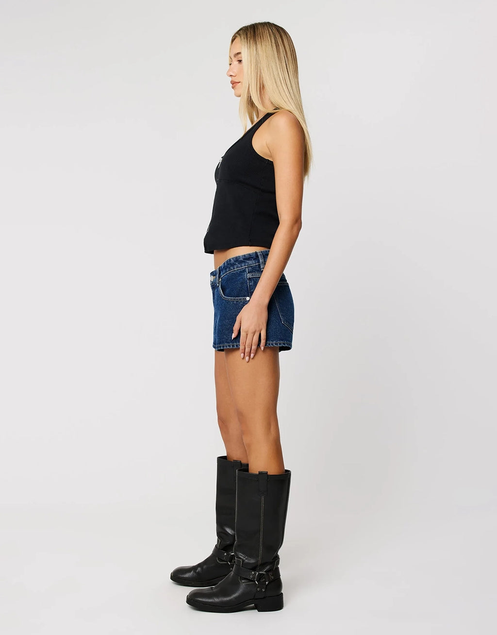 99 Low Denim Shorts - Tara