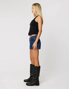 99 Low Denim Shorts - Tara by Abrand - view 3