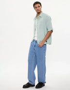 A5 Larry Baggy Denim Jeans by Abrand - view 3