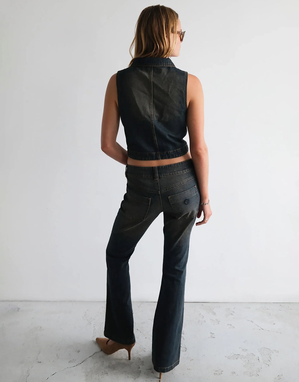 00 Super Low Rise Kick Jeans - Kandi