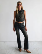 00 Super Low Rise Kick Jeans - Kandi by Abrand - view 2