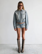 00 Super Low Rise Mini Shorts - Stella by Abrand - view 2