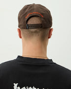 Rocked Recycled Five Panel Cap - Coffee by Afends - view 12