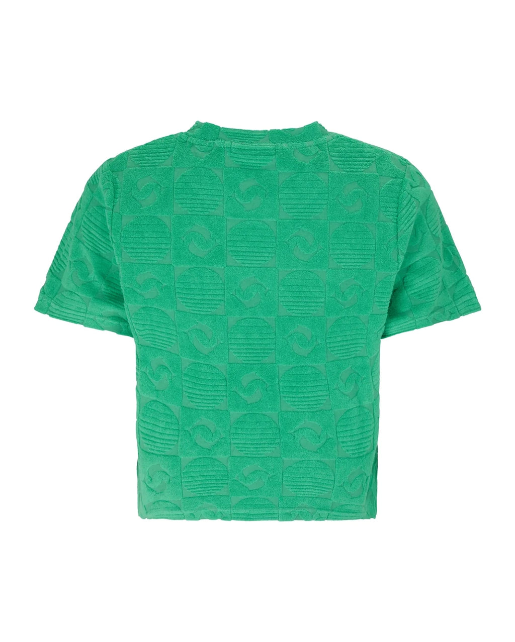 Cruise Dolphin Terry Top - Tropical Green by Araminta James - view 6