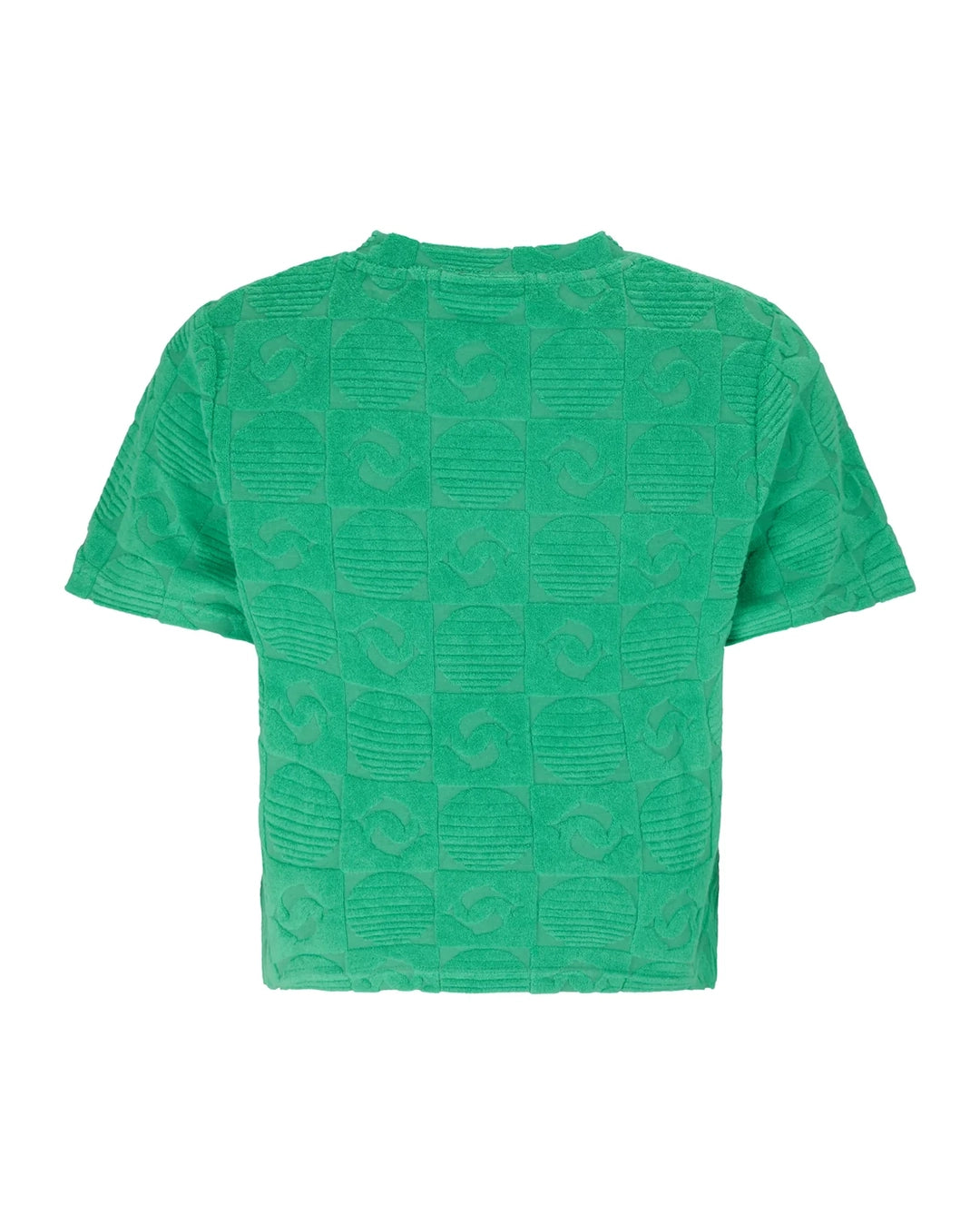 Cruise Dolphin Terry Top - Tropical Green by Araminta James - view 6