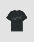 Script Tee - Black by AKA - Also Known As - view 2