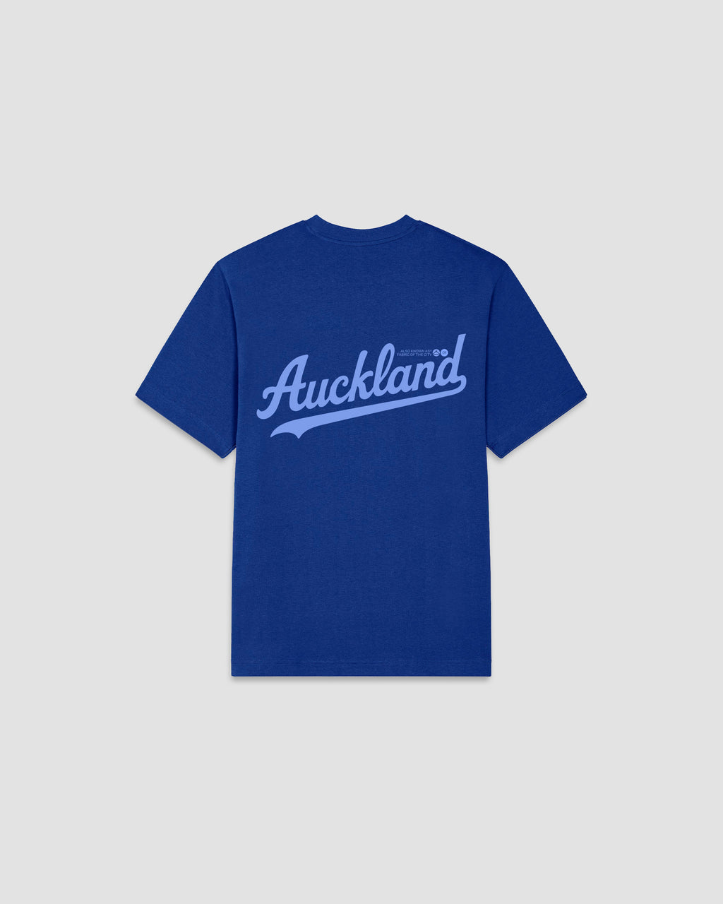 Script tee - Blue