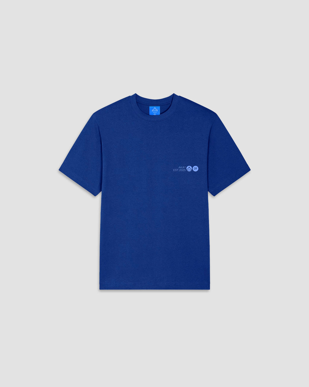 Script tee - Blue