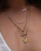 Louie Silver Necklace by Arms of Eve - view 2