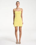 A-line Mini Dress - Lemon Lem by Summi Summi