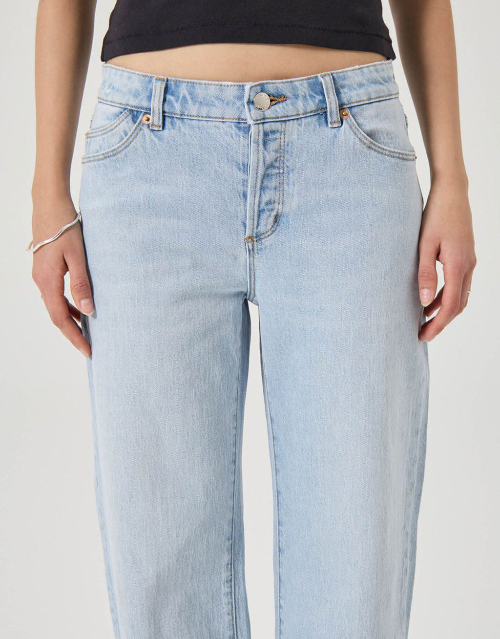 Heidi Low Denim Jeans - Breezy Blue