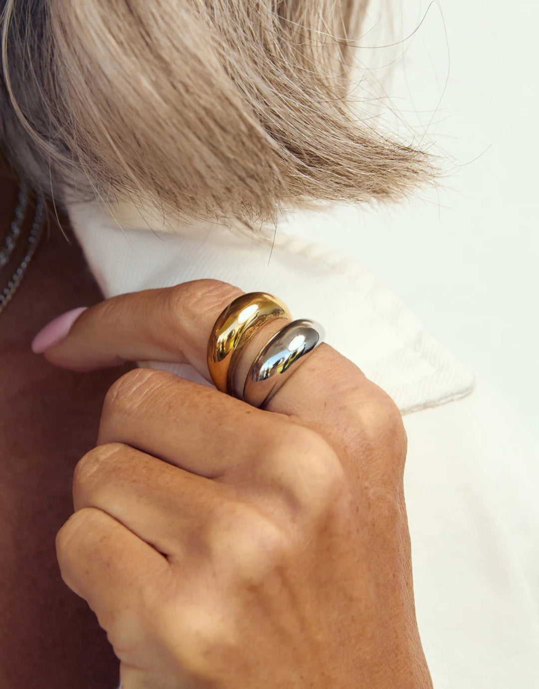Georgia Ring - Two Tone