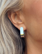 Lucy Silver Earrings by Arms of Eve - view 3