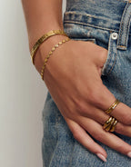 Atlas Gold Bracelet by Arms of Eve - view 3