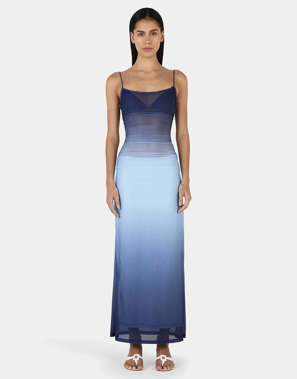 Arabella Midi Dress - Ocean Gradient