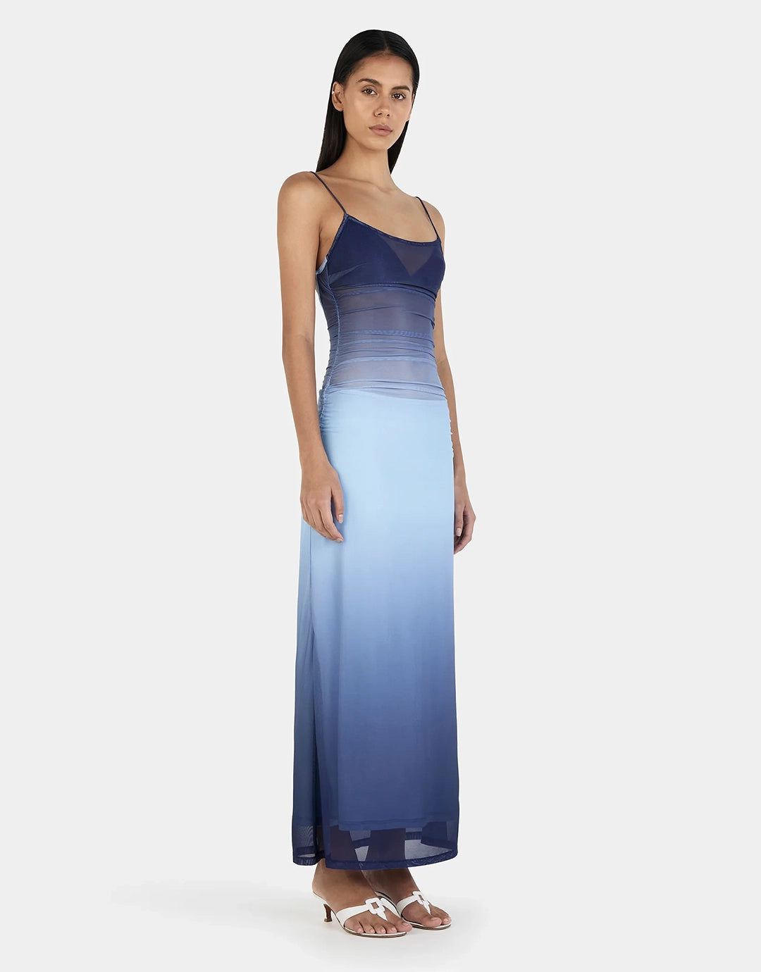 Arabella Midi Dress - Ocean Gradient