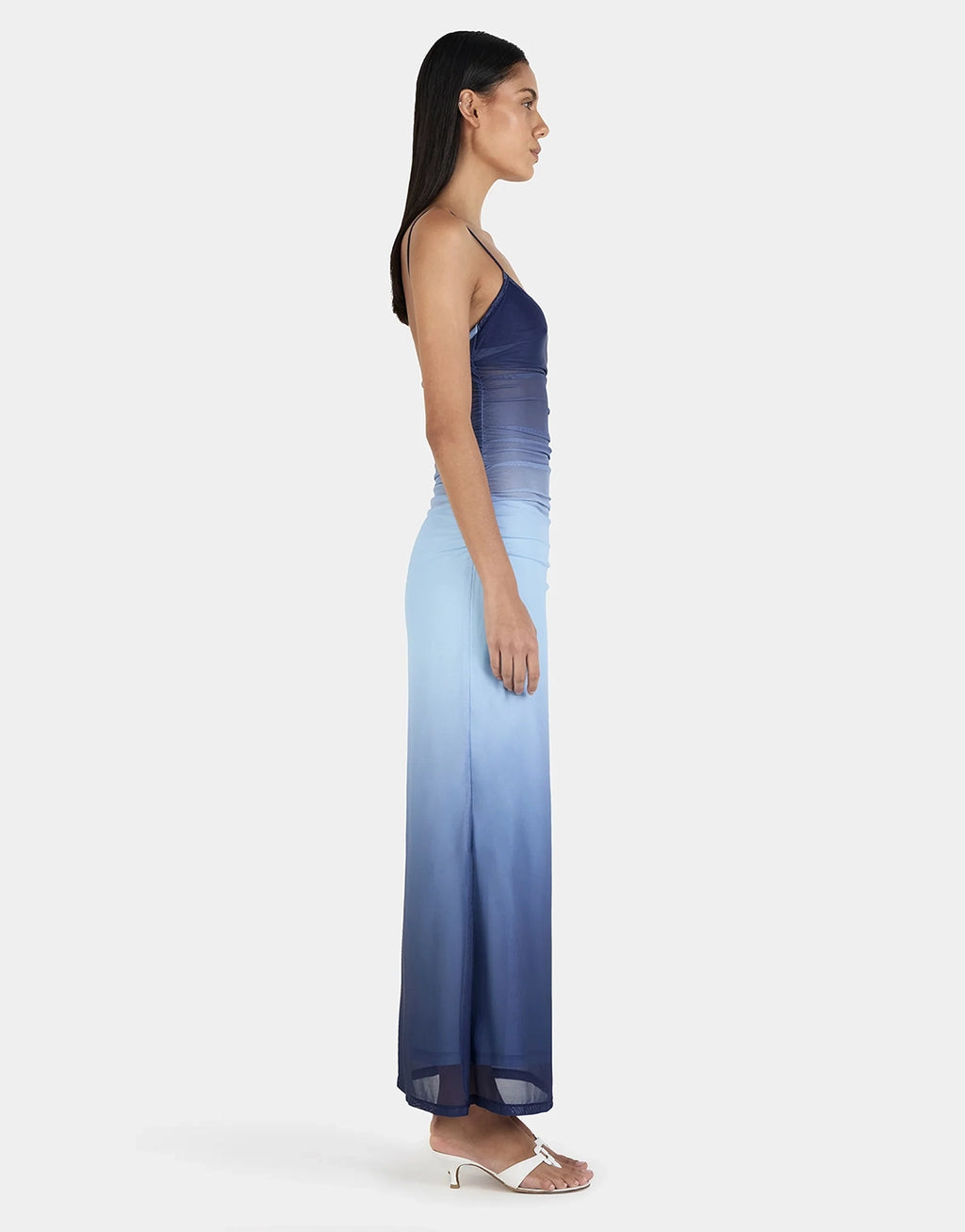 Arabella Midi Dress - Ocean Gradient
