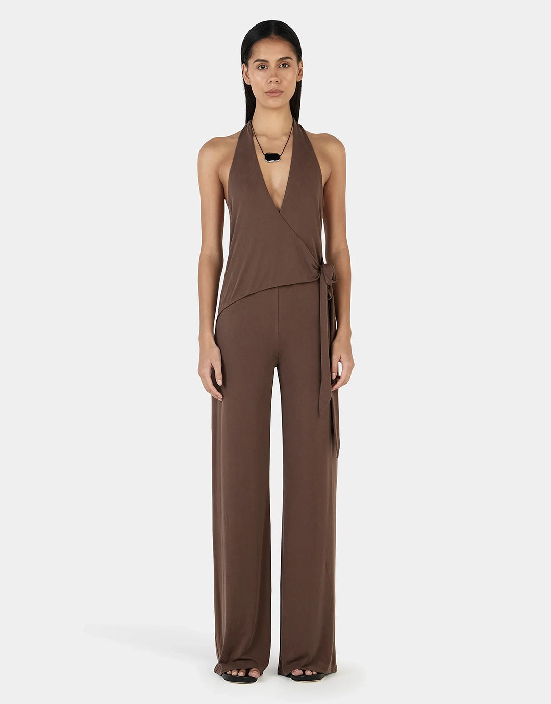 Astrid Jumpsuit - Chocolate