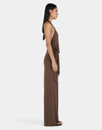 Astrid Jumpsuit - Chocolate by Ownley - view 4