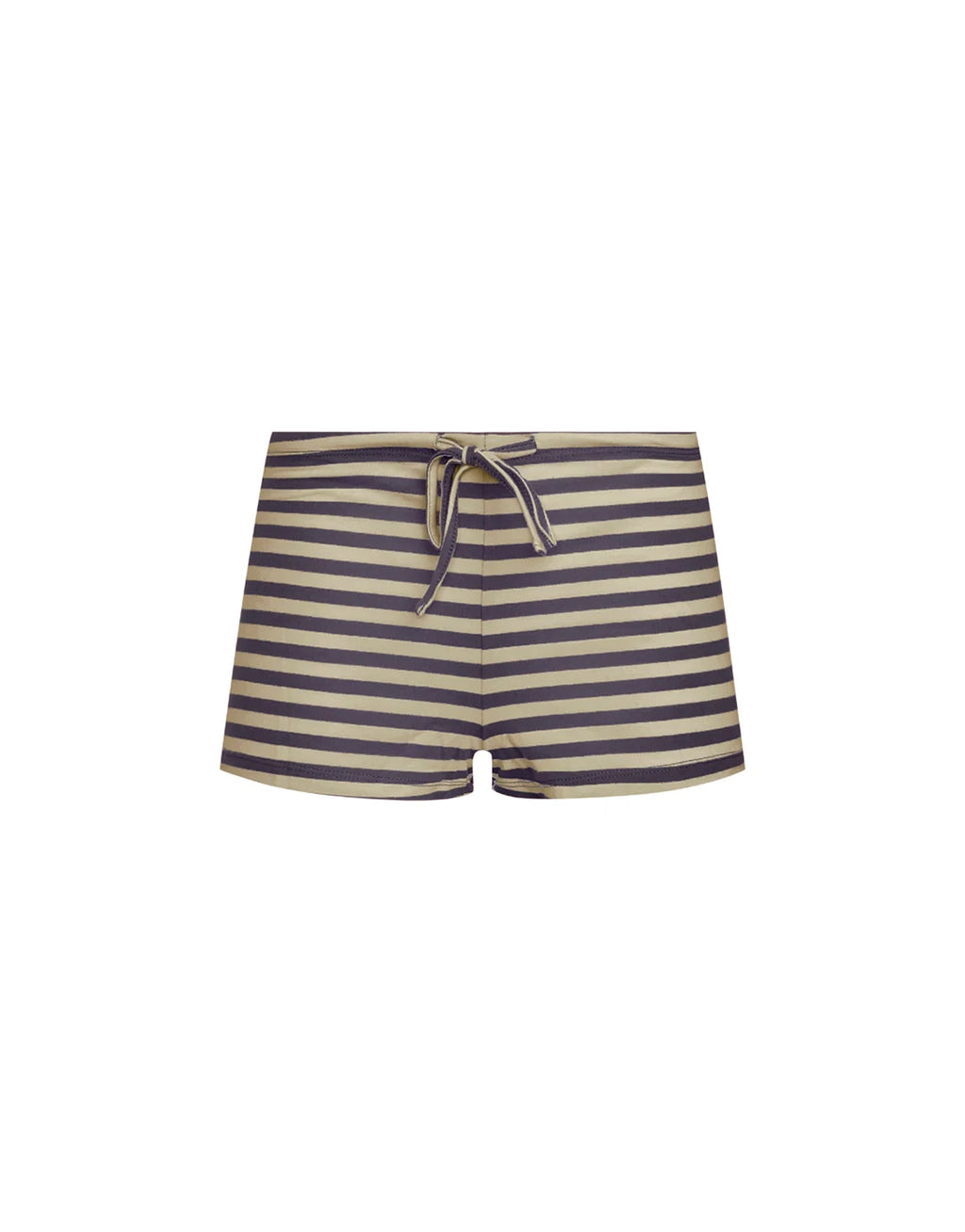 Kourt Bloomers Shorts - Beige Stripe