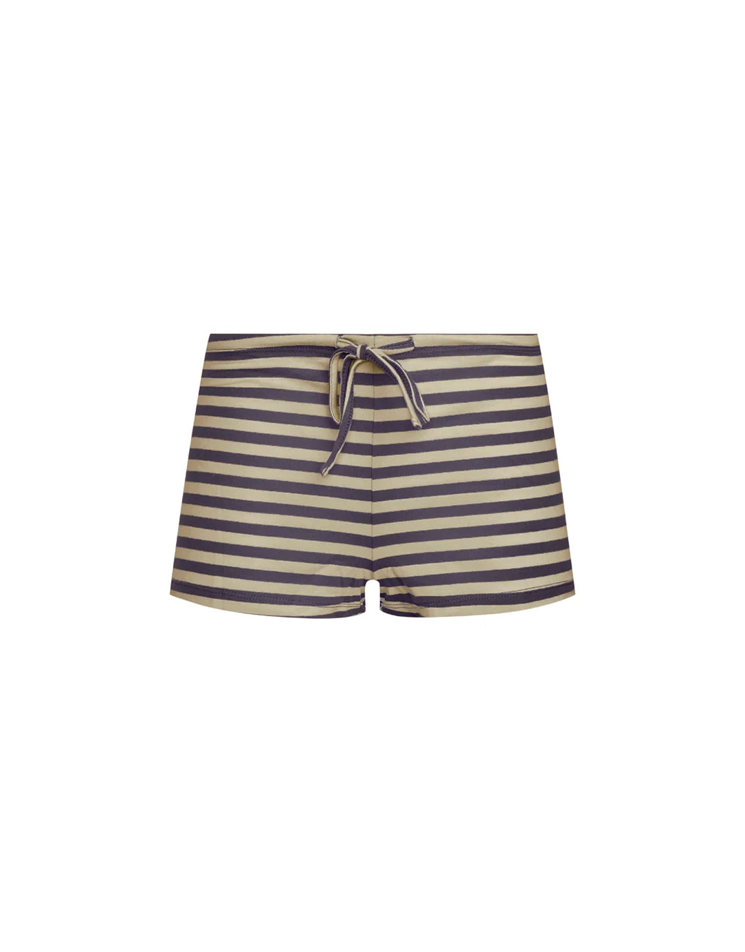 Kourt Bloomers Shorts - Beige Stripe