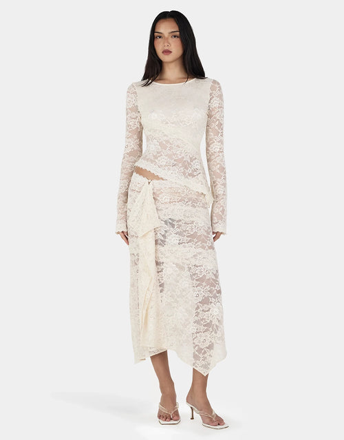 Avery Top - Ivory by Ownley - view 2