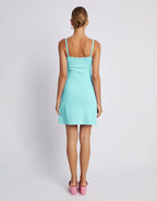 A-Line Mini Dress - Aqua by Summi Summi - view 2