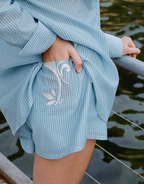 Abbey Shorts - Ripple by Soleil Soleil - view 3