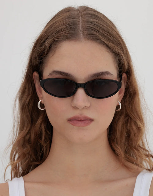 Alexe Sunglasses - Black by Lu Goldie - view 2