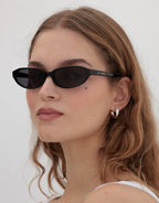 Alexe Sunglasses - Black by Lu Goldie