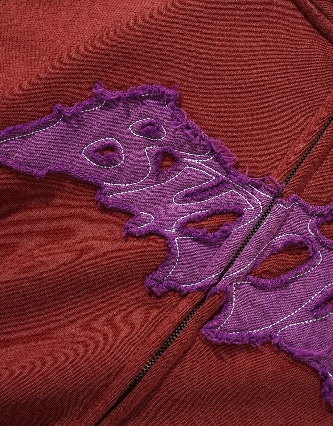 Amplify Zip-Through Hoodie - Washed Russet by Butter Goods - view 3