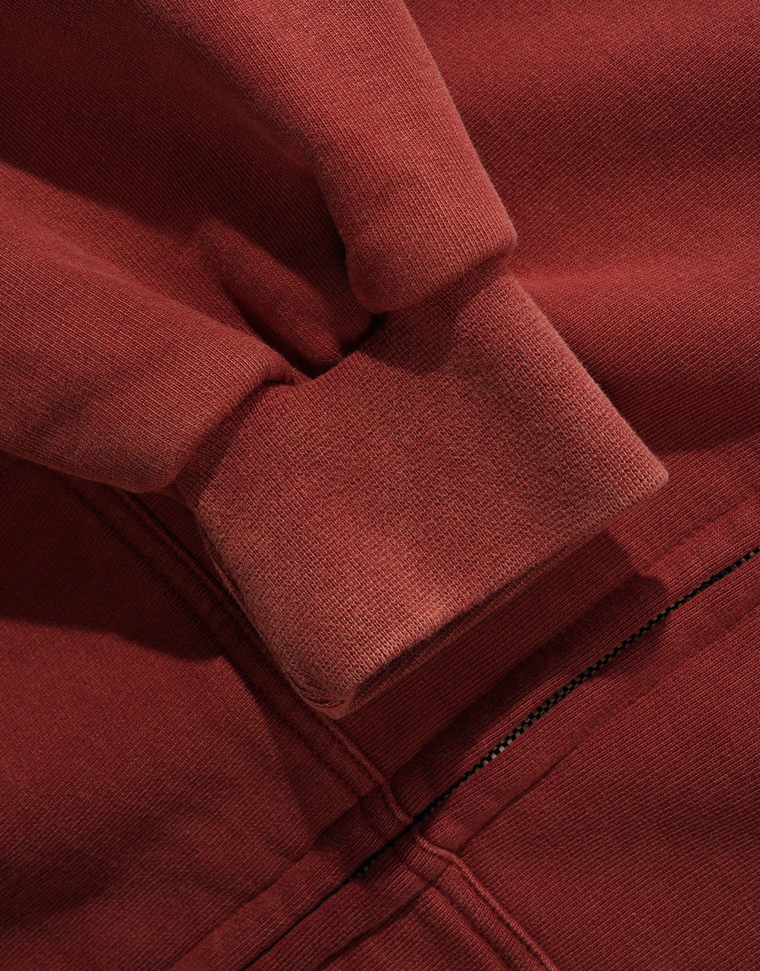 Amplify Zip-Through Hoodie - Washed Russet by Butter Goods - view 4