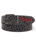 Animal Hide Belt - Grey Leopard by Butter Goods