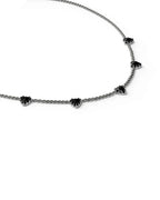 Love Claw Infinity Chain Necklace - Sterling Silver / Onyx by Stolen Girlfriends Club - view 3