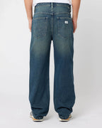 A5 Erik Baggy Denim Jeans Dark Blue - view 4