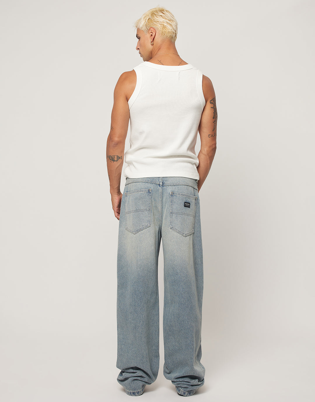 A5 Shane Baggy Denim Jeans - Shane