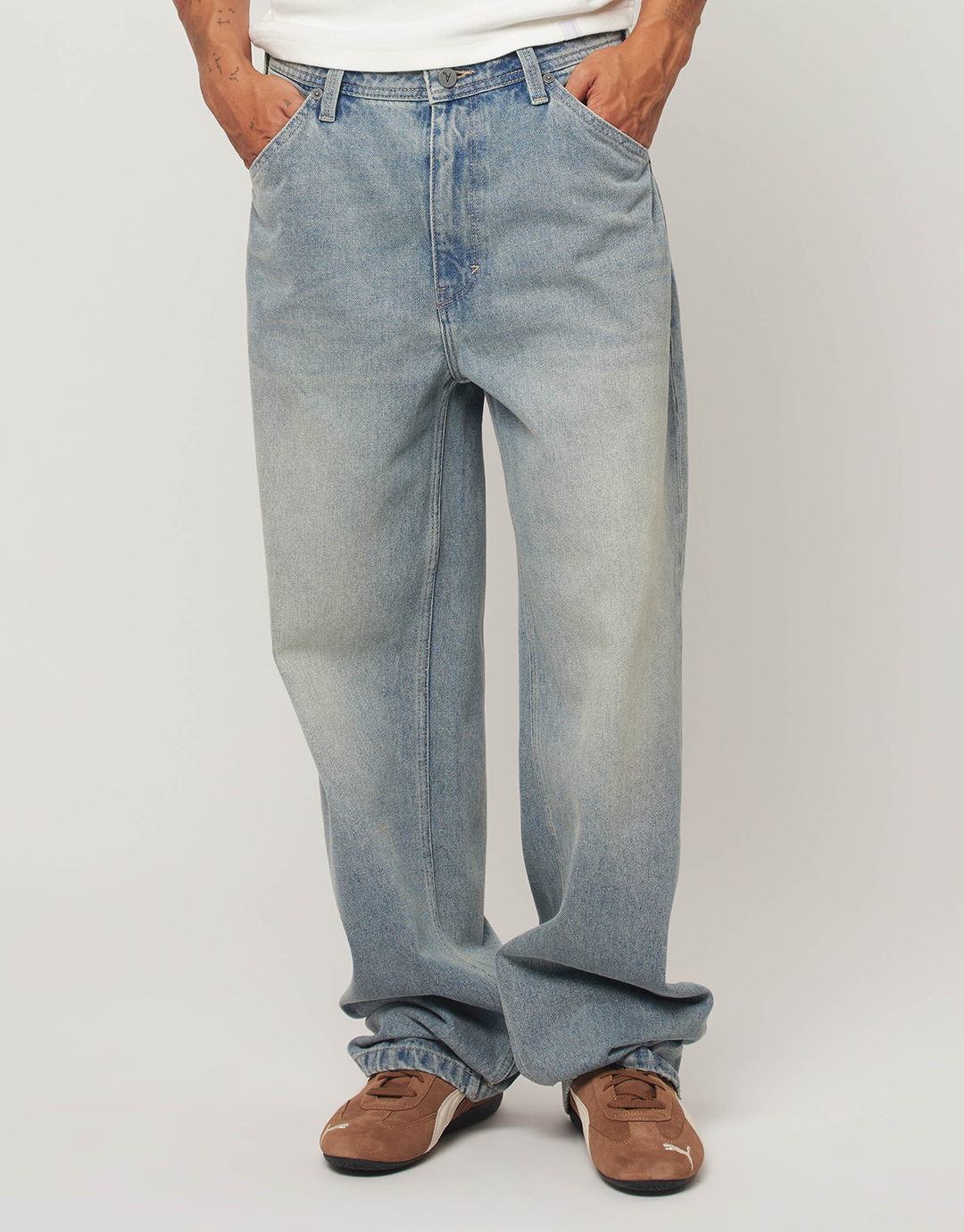 A5 Shane Baggy Denim Jeans - Shane