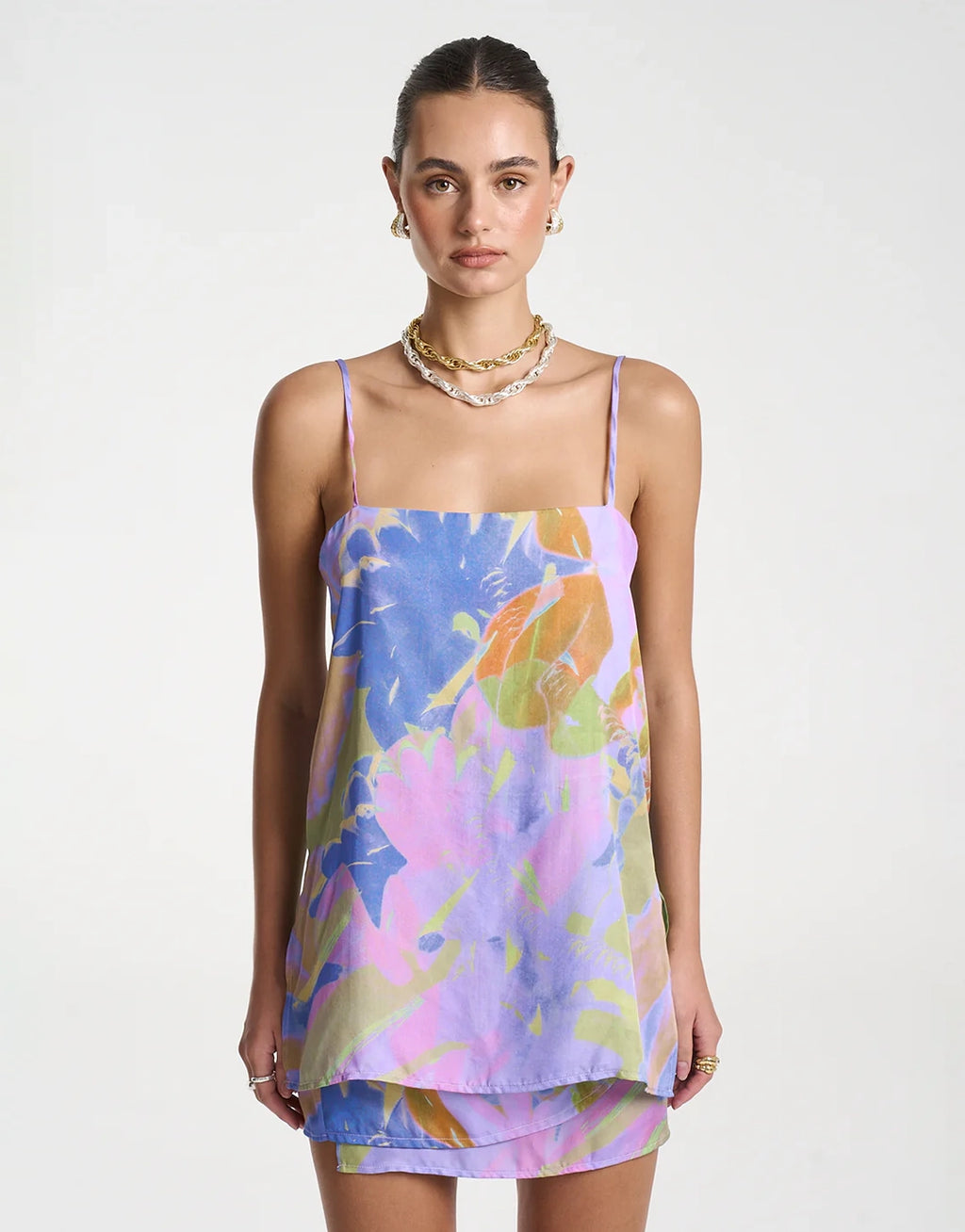 Shift Tunic Top - Bananas