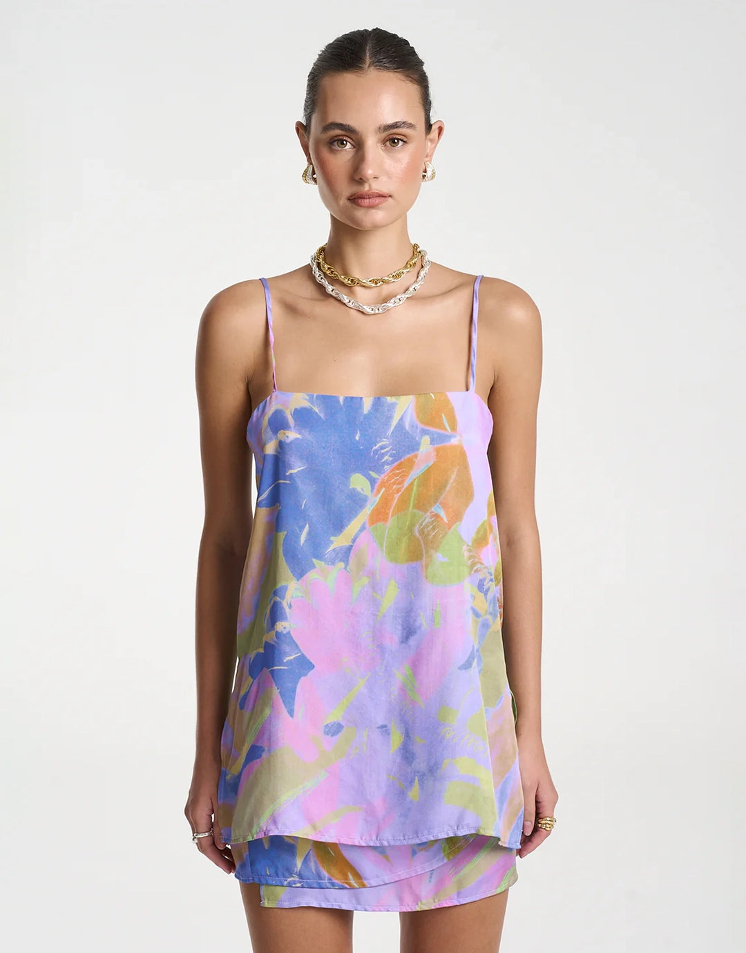 Shift Tunic Top - Bananas